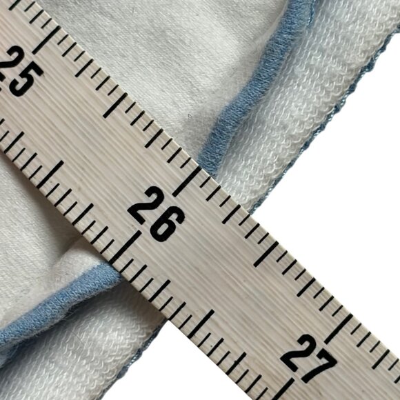 The Black Dog Blue & White Striped Pullover Hoodie Sweatshirt - Size XL - Picture 8 of 8